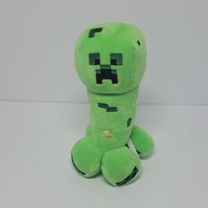 💚Minecraft Creeper Plush Stuffed‎ Toy- 7” Green & Black -Mojang 2013